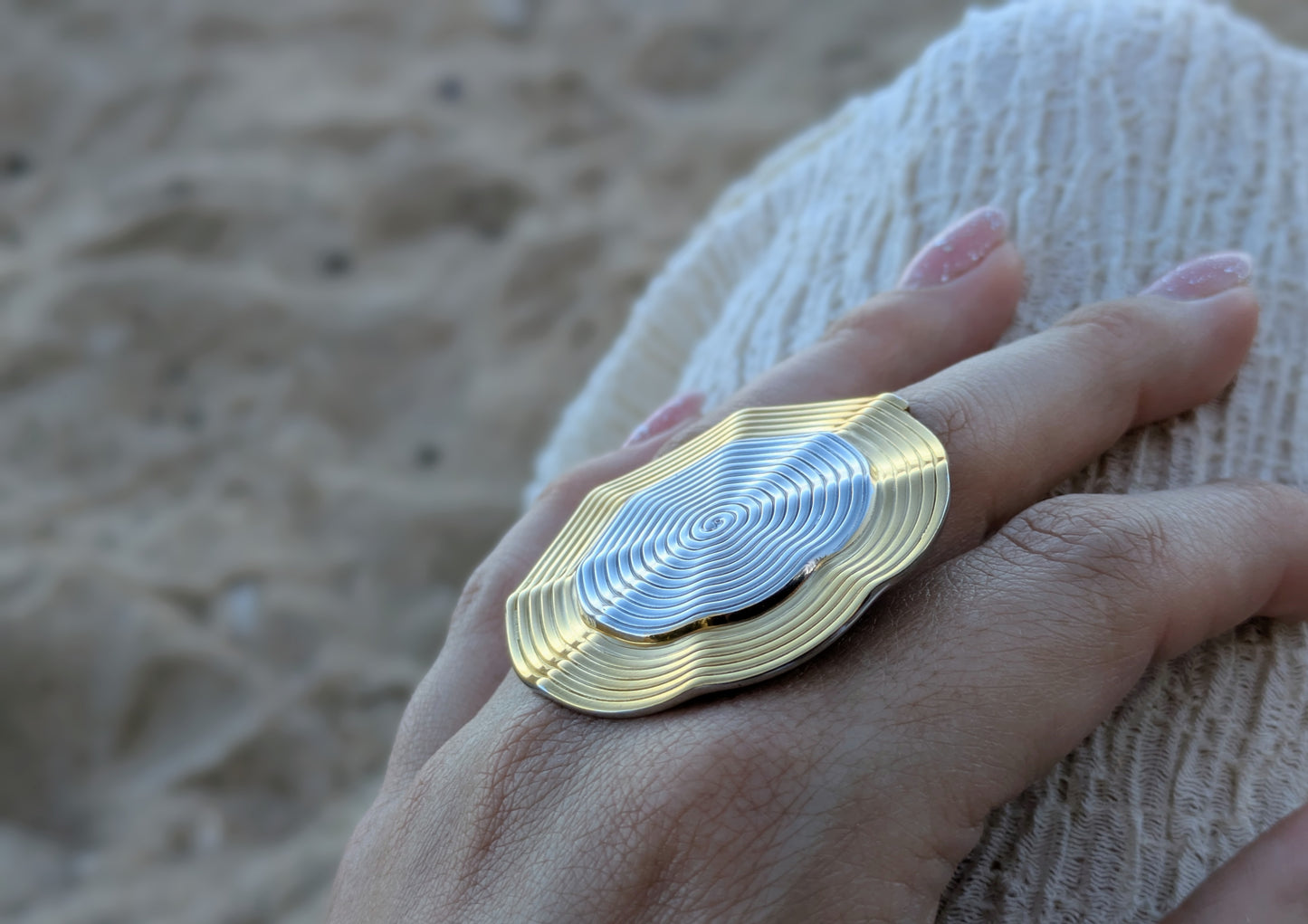 Bague "Serment d'Or et d'Argent" - Soléa