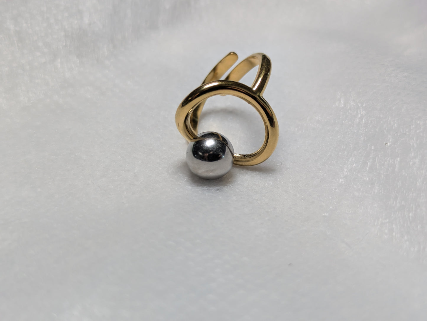Bague "Serment d'Or et d'Argent" - Dualis