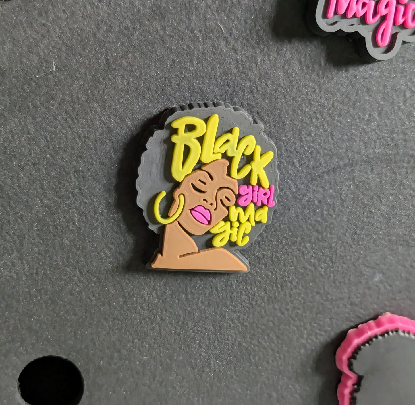 Charms collection "Black girl"