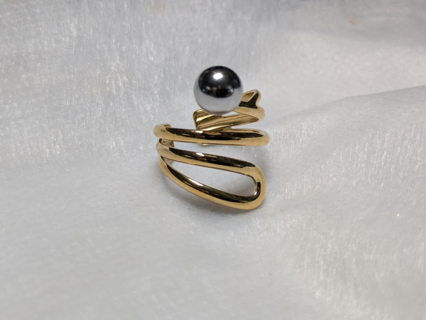 Bague "Serment d'Or et d'Argent" - Kaziya