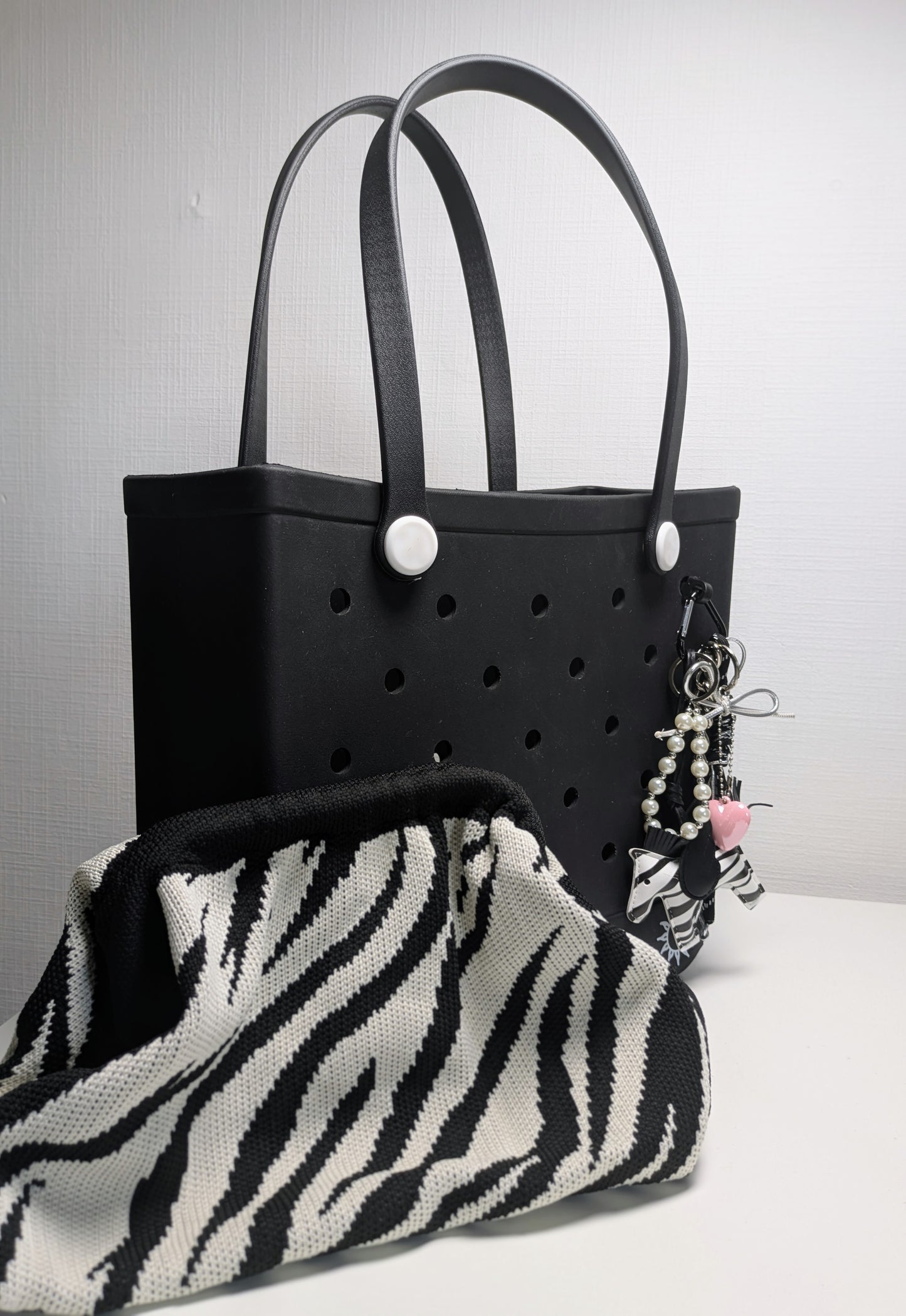 Petit sac/ trousse imprimé zèbre