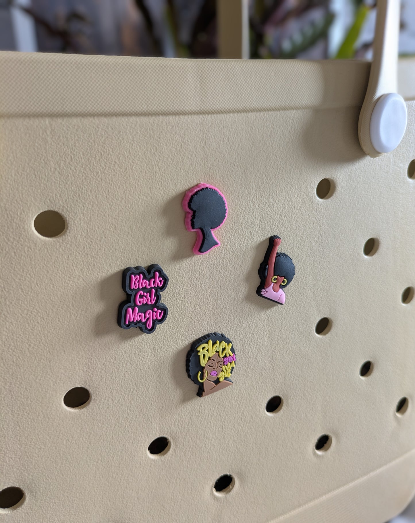 Charms collection "Black girl"