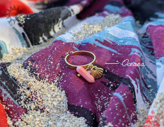 Bague breloques - Océana