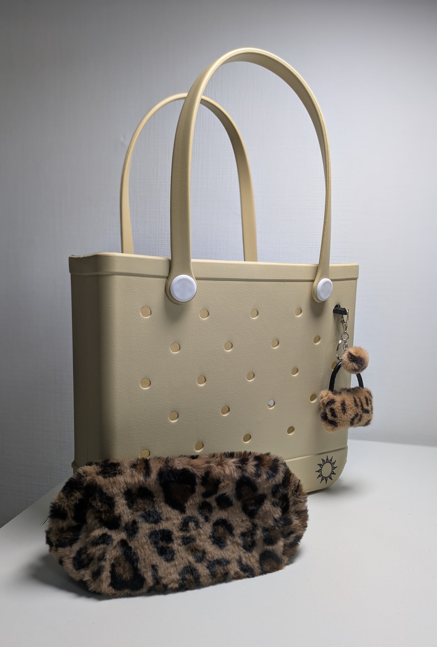 Trousse imprimé léopard