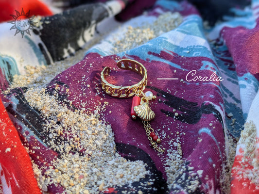 Bague breloques - Coralia
