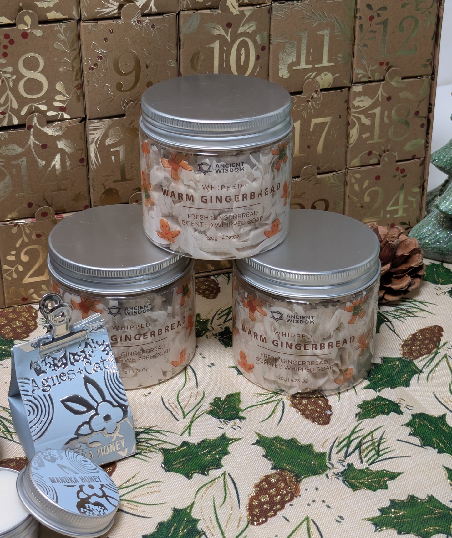 Savon crème fouettée - PAIN D'EPICES - 120g